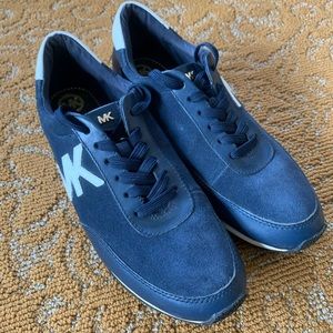 Michael Kors Navy Blue Sneakers 💙 size 9
